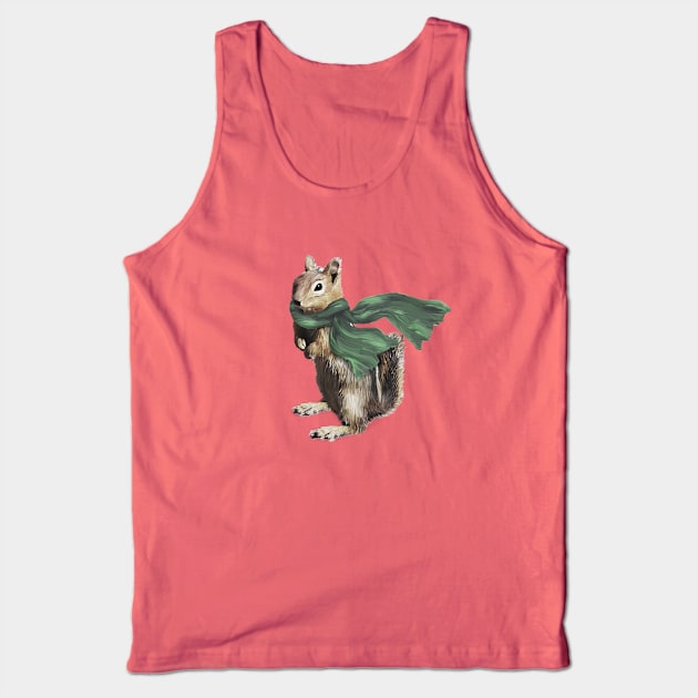 Mr Chipmunk Tank Top by tamsinlucie